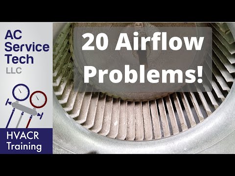 20 Causes of Low Indoor Airflow on Furnaces and Air Conditioners!