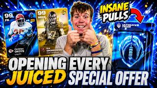 I Opened EVERY Special Offer in Madden!! OMG SO MANY LTD PULLS!!