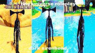 How to get DARK SIRENHEAD BADGE and DARK SIRENHEAD MORPH in TINY UNIVERSE ROLEPLAY [REWORKED] ROBLOX