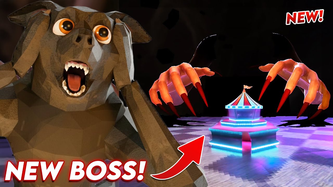 I Beat The GIANT HAND BOSS in Animal Company (Animal Company VR)