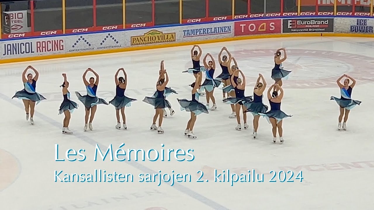 Les Mémoires - Kansallisten sarjojen 2. kilpailu 2024 - Muodostelmaluistelu