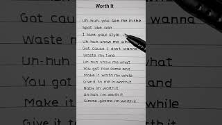 Fifth Harmony - Worth It (Lyrics) ft. Kid Ink