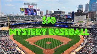 I Bought A Mystery Baseball At Target Field For 50