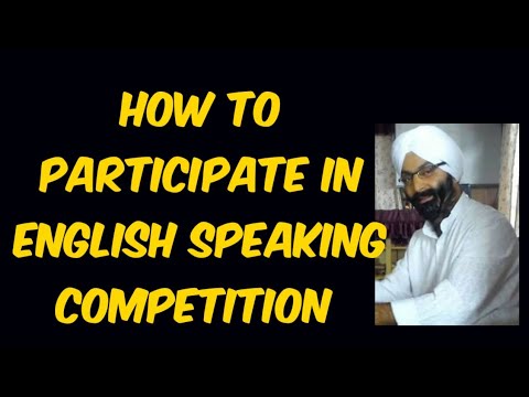 Video How To Participate In English Speaking Competition,... - youtube