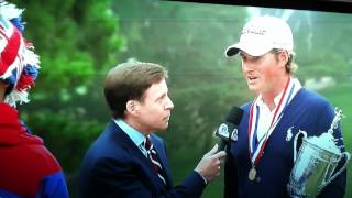 Famous Birdman call of the US Open 2012 Web Simpson Interview Wealth