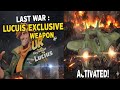 تفعيل سلاح لوشيوس الحصري في الحرب الأخيرة