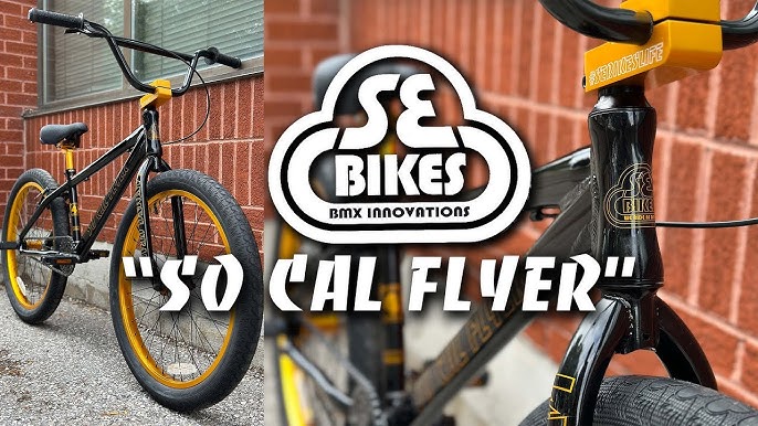 FIRST LOOK) 2023 SE Bikes Blocks Flyer 26 Cruiser BMX Unboxing @ Harvester  Bikes 