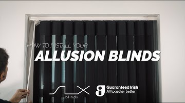 How to Install Your Allusion Blind | SLX Blinds