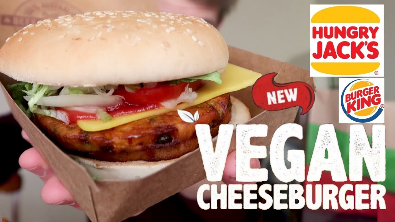 HUNGRY JACK'S VEGAN CHEESEBURGER TASTE TEST (Australian Burger King) YouTube HUNGRY JACK'S VEGAN CHEESEBURGER TASTE TEST (Australian Burger King) YouTube