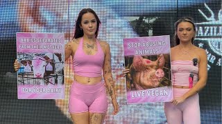 🔴LIVE: Vegans EXPOSE Horrors of Meat Industry