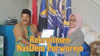 Romo Sigit dan Aris Karmo Mendaftar melalui DPD NasDem Purworejo : Menuju Pilkada Purworejo 2024