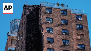 Apartment building in New York City collapses, no injuries reported