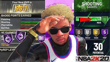 *NEW* NBA 2K20 2X BADGE GLITCH MAX ALL BADGES FAST AND EASY! AFTER PATCH 1.13!PS4 XB1