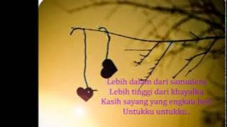 Opick - Ku Tak Pernah Layak (Lirik)