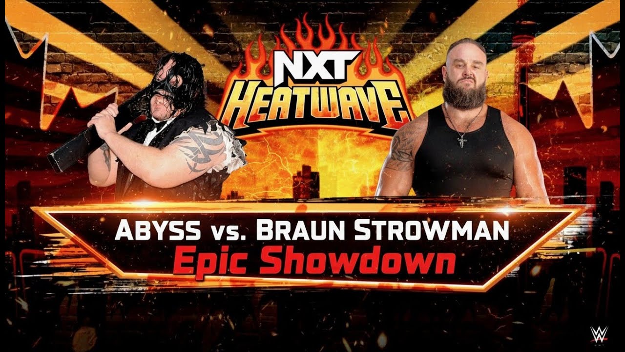 WWE  367 FULL ECW World Television Championship: Abyss vs Braun Strowman Monster vs Monster Showdown