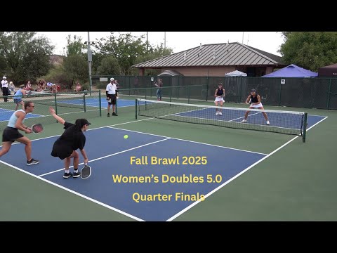 St. George Fall Brawl 2025 Women's Doubles 5.0 Quarter Finals