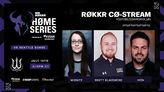 Minnesota RØKKR Co-Stream | RØKKR vs Seattle Surge  | RØKKR HOME SERIES
