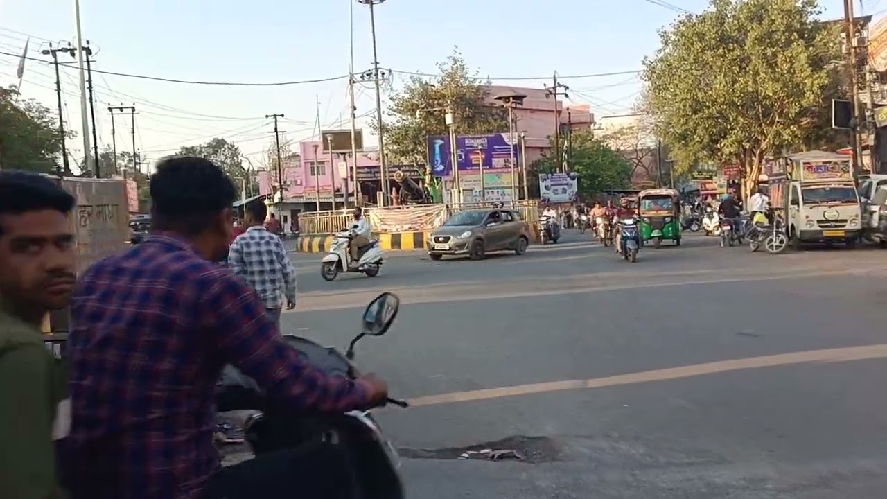 झांसी के इस चौराहे पर होता है 7 रास्तों का संगम!, रिपोर्ट -अनिल मौर्य 