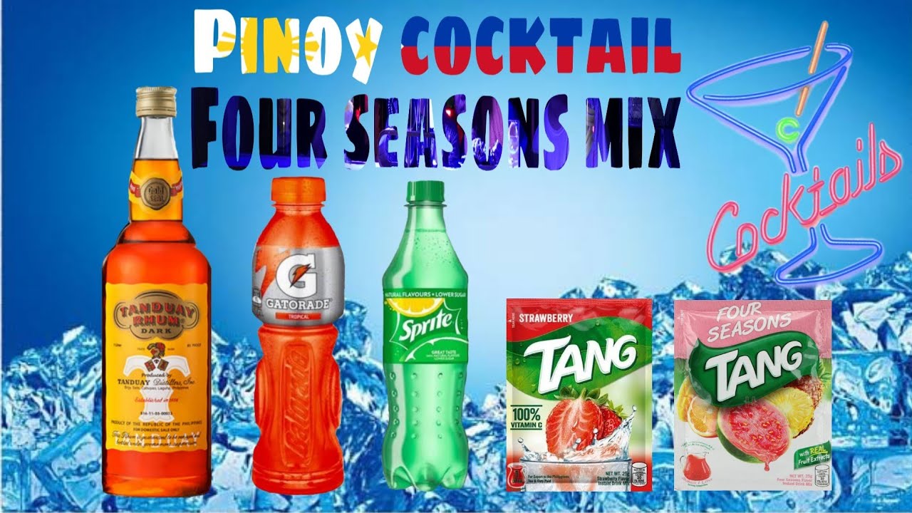 Four Seasons Pinoy Cocktails Cocktail at Pulutan Ideas YouTube