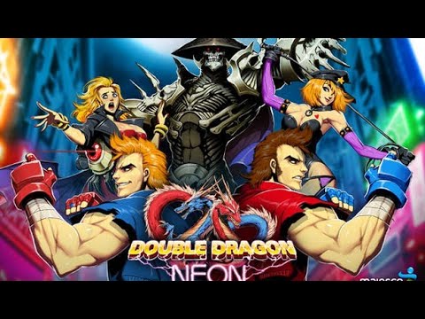 Двойной дракон врывается в бой! Double Dragon Neon прохождение 1
