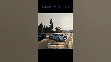 BMW M3 GTR Almost Busted NFSMW 2005 Needforspeedmostwanted Bmwm3 Policepursuit 