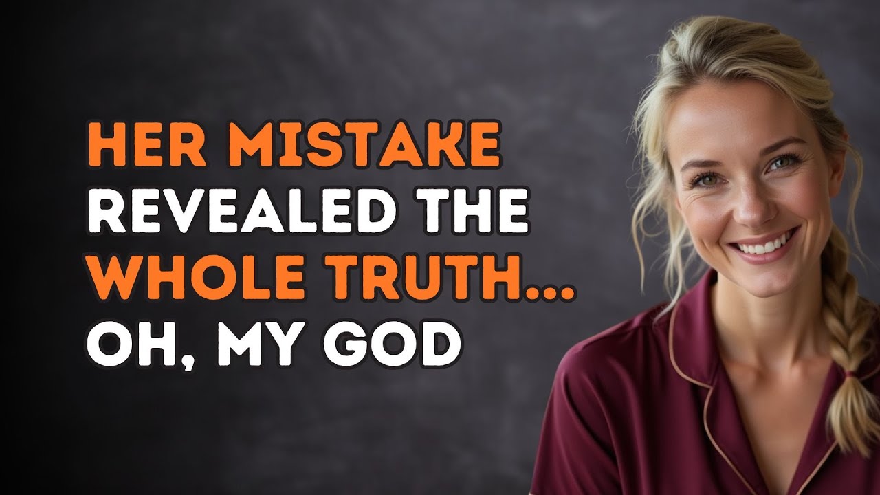 HER MISTAKE REVEALED THE WHOLE TRUTH... OH, MY GOD! YouTube
