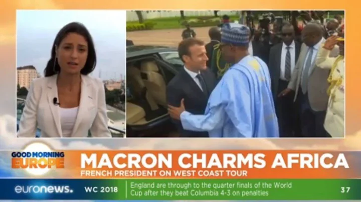 Macron Charms Africa: French Pesident on west coast tour