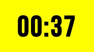 37 Second Timer Countdown No Music With Alarm Profile