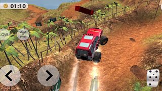 Monster Truck Offroad Rally 3D - Android Gameplay (1080p60fps) screenshot 2