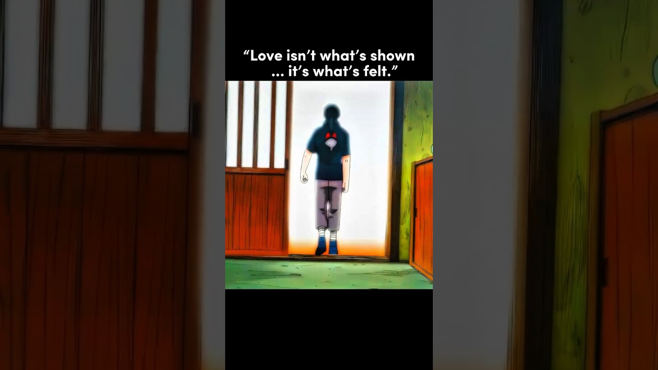Love Isn’t Shown, It’s Felt..