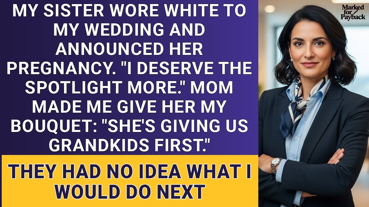 My Sister Wore White to My Wedding and Announced Her Pregnancy — So I Announced Her Secrets
