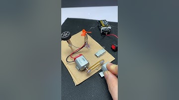 Dc motor to drone motor new power transfer projects #dcmotor #dcmotorproject #tech #scienceproject