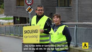 Helt Super Skolevei-Aksjon På Ulsmåg Skole