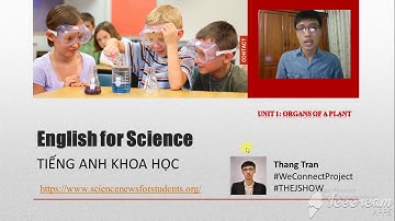 Tiếng Anh khoa học (Bài 1): Organs of a Plant/Các cơ quan của cây (Phần 1)