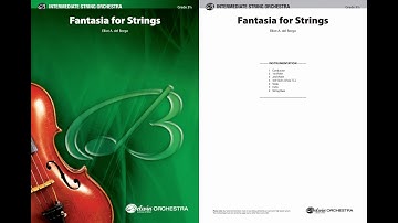 Fantasia for Strings, by Elliot Del Borgo – Score & Sound