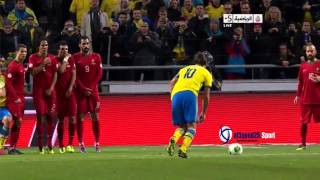 اهداف مبارة السويد 2 3 البرتغال  19 11 2013 اياب ملحق تصفيات كأس العالم HD