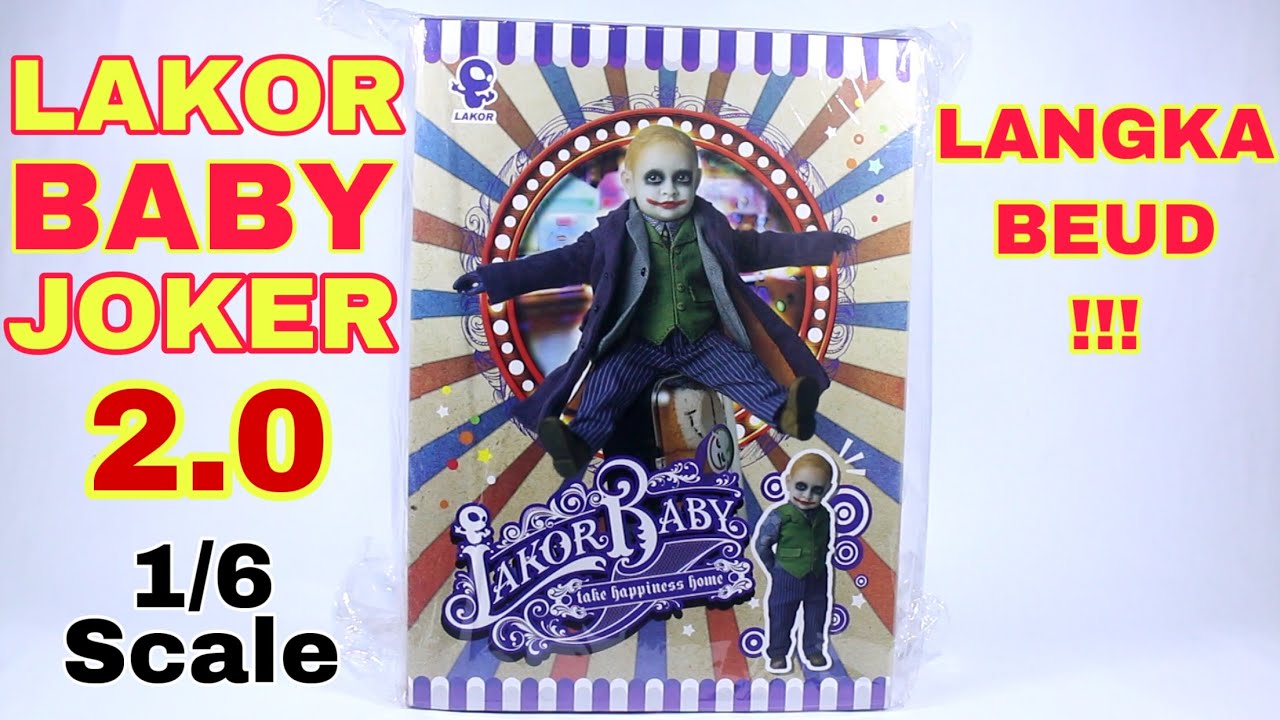 First toddler 1/6 figure? Lakor Baby Joker 2.0 review and unboxing 