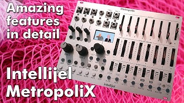 Intellijel Metropolix Gate and Mod Sequencer - explaining some amazing features [direct sound]