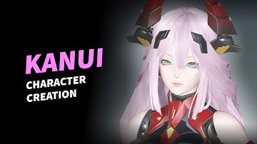 PSO2 NGS Character Creation - Kanui ♥