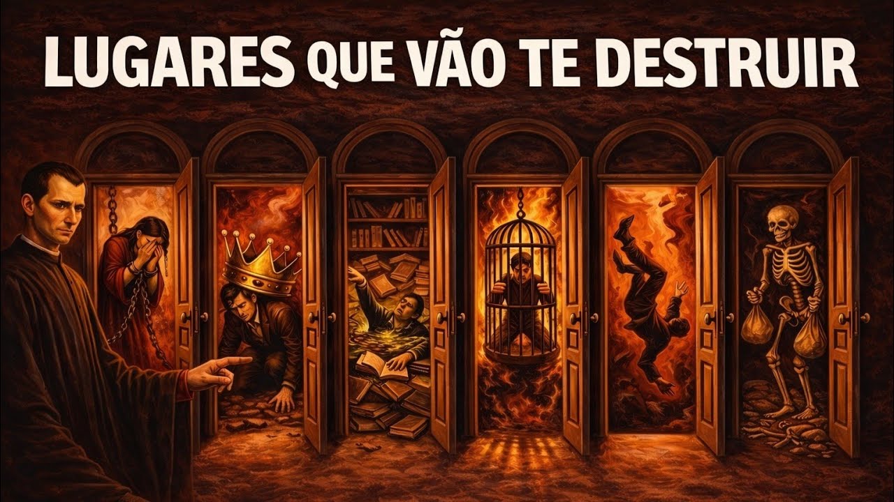 LUGARES QUE VÃO ARRUINAR VOCÊ — O AVISO DE MAQUIAVEL 