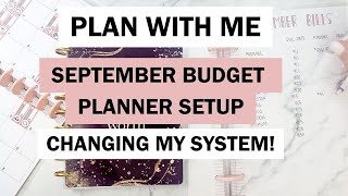 Plan With Me | Updated Budget Planner Setup!