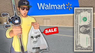 Walmart CLEARANCE Fishing Gear ONLY!! (Fishing Challenge)