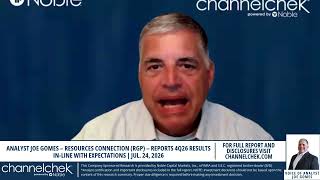 Analyst Joe Gomes - Resources Connection RGP