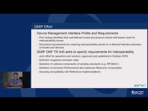 ONF Connect 18: ONF Wireless Transport Modeling and Implementation