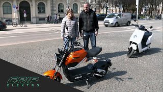 Die neuesten EScooter: Vespa Elettrica, NIU N1S und Miku Max I GRIP Elektro