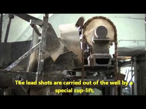 Lead shot production - Daugavpils Shot Factory 