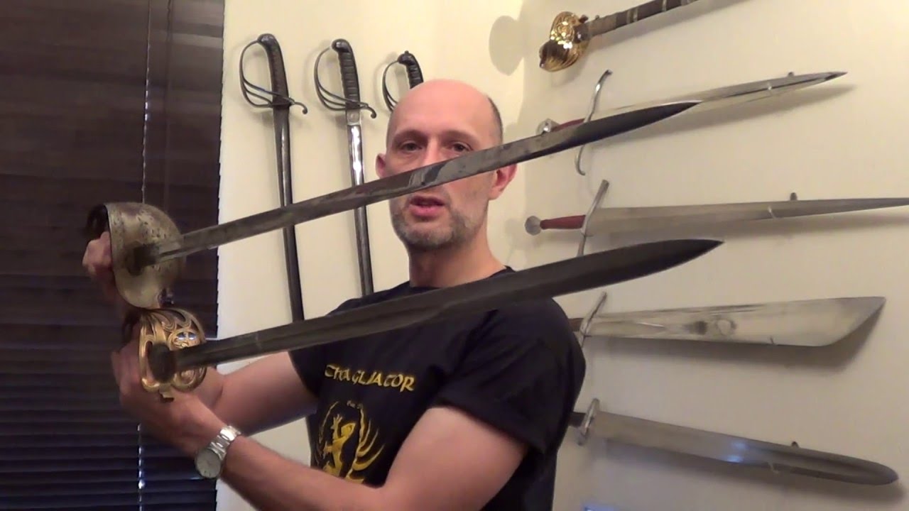 antique farmhouse Sergeants' swords - 1796 to 1889 pattern