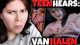 INSANE!! TEENAGER'S FIRST TIME HEARING VAN HALEN - "Eruption Guitar Solo"