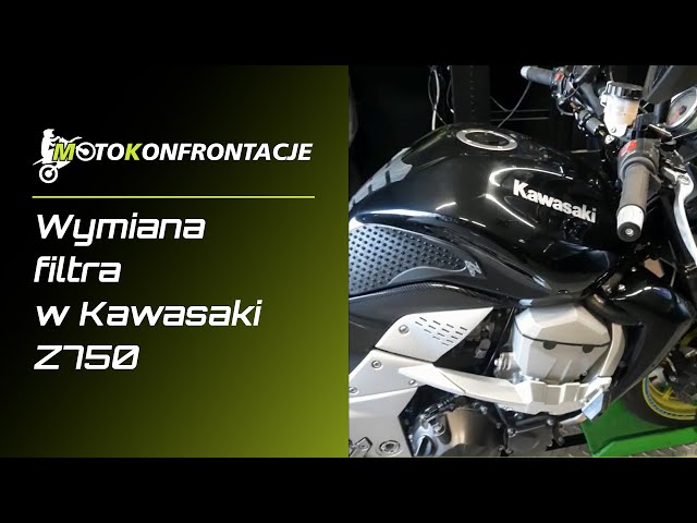 Wymiana filtra w Kawasaki Z750