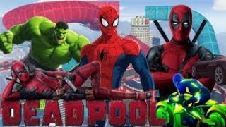 Deadpool, Spiderman vs Hulk | Videos of Games of Cars and Motorcycles for children 2020 screenshot 1